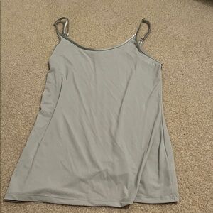 GAP Light Gray Adjustable Strap Camisole